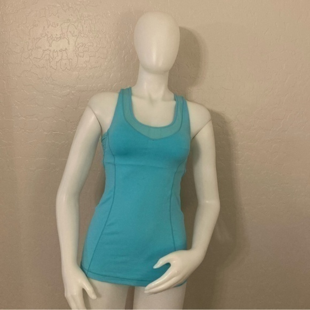 Lululemon Tone In Tank Angel Blue Size 4